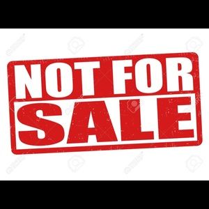 SOLD//NOT FOR SALE DO NOT BUY